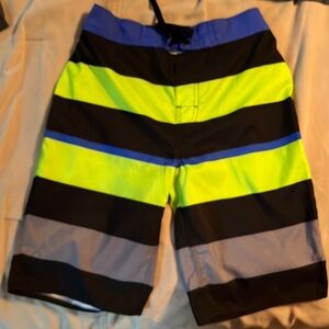 Gently used boys xl Arizona swim trunks